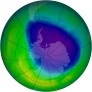 Antarctic Ozone 2001-10-21